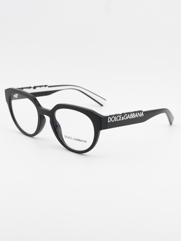 Dolce & Gabbana Dg5113 501 Eyeglasses Square Black 53mm Frame